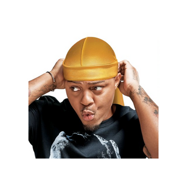 Red by Kiss Power Wave Extreme Shine Silky Durag – Gold HD128 - ANNS BEAUTY SUPPLY